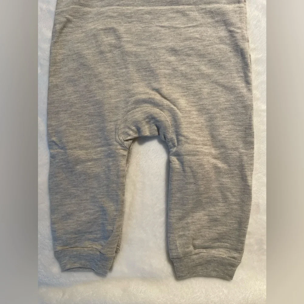 Disney Nightmare Before Christmas Baby Coverall with Hat Set Black & Gray NWT